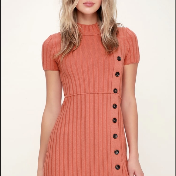 Free People Bodycon Knit Dress - Picture 2 of 7